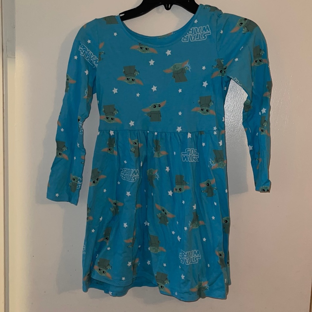 Star Wars Baby Yoda girls dress size XL